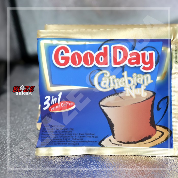 

KOPI GOOD DAY CERREBIAN NUT 20GR /RENTENG