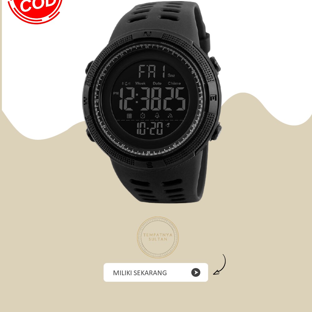 SKMEI TSJ1521 ORIGINAL Jam Tangan Pria Digital Best Seller 2021 Terkeren Masa Kini