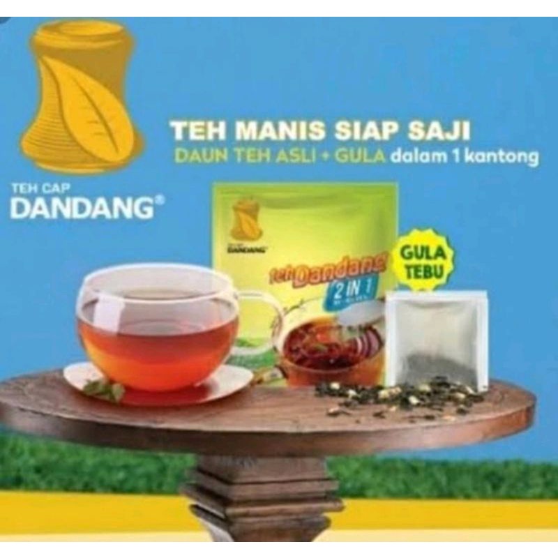 

Teh Dandang 2in1 Teh + Gula Tebu