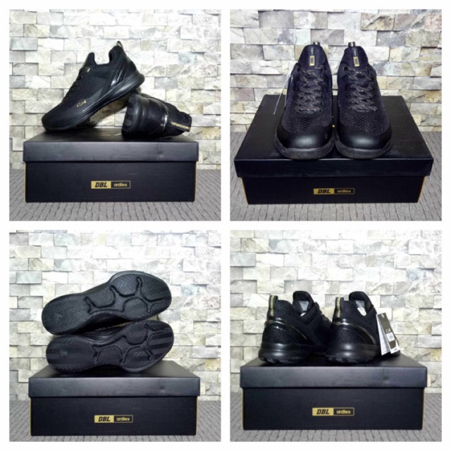 sepatu basket ardiles dbl aza 6 black ORIGINAL DBL STORE MURAH