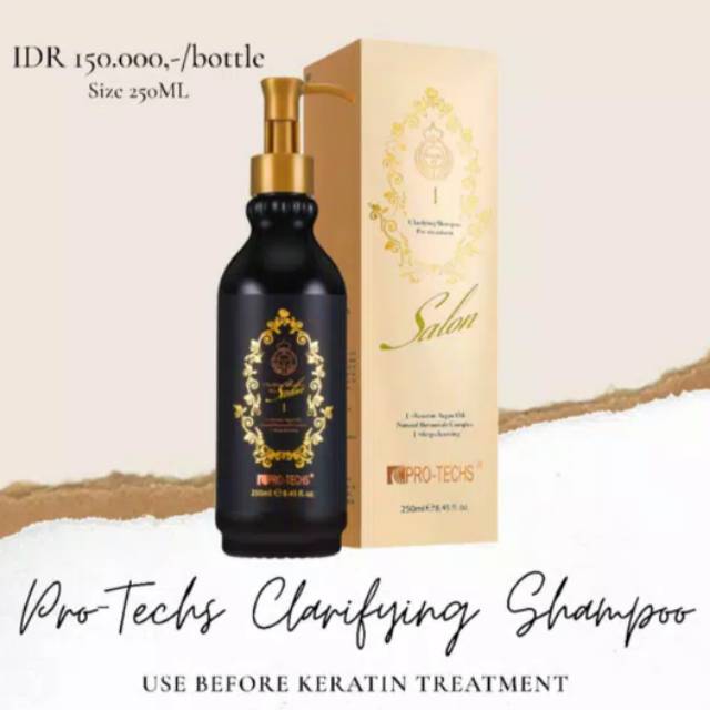 Pro techs clarifying shampooo