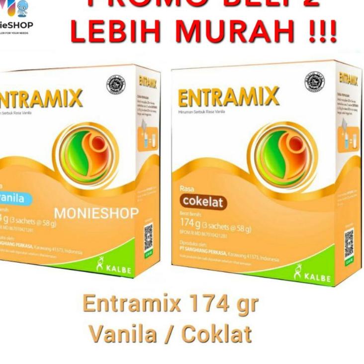 

[KODE TMSTC] Susu Entramix Vanila coklat 174gr/ Susu Entramix