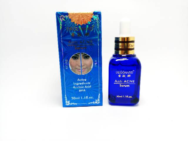 SERUM DEOONARD BIRU ANTI ACNE ORIGINAL 100%