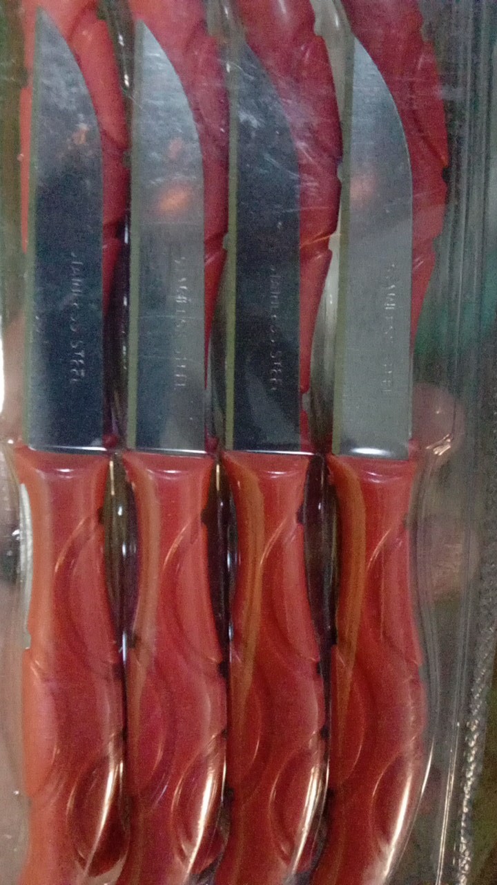 Pisau Buah / Pisau Sayur / Pisau Roti 1 Set Isi 12 Pcs