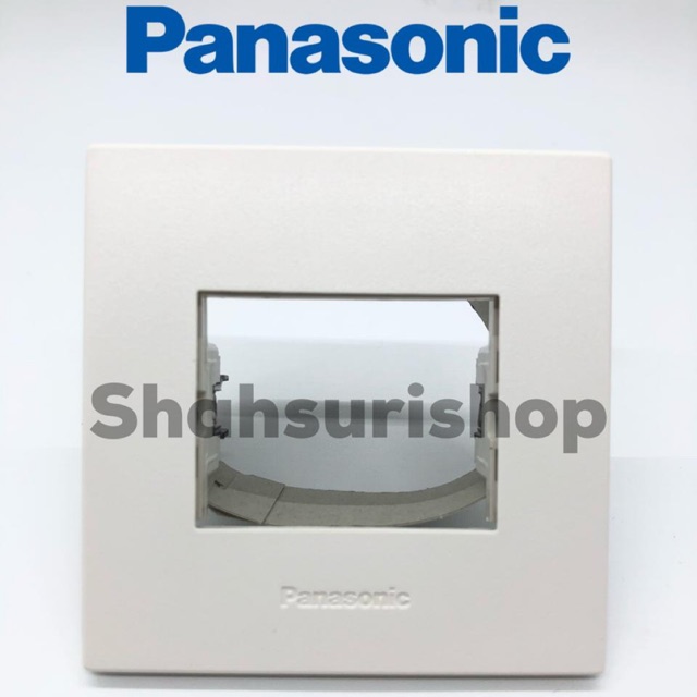 FRAME PANASONIC WHITE STYLE WESJ78029 HANYA FRAME TANPA MATA SAKLAR