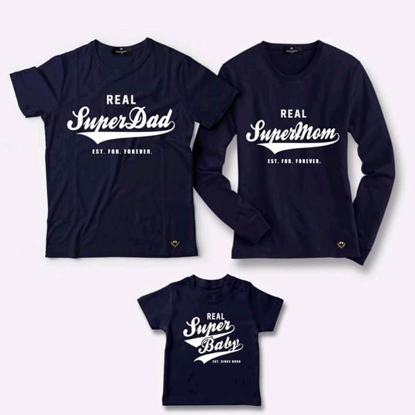 baju kaos Kapelan keluarga Tsthirt real super dad simple keren