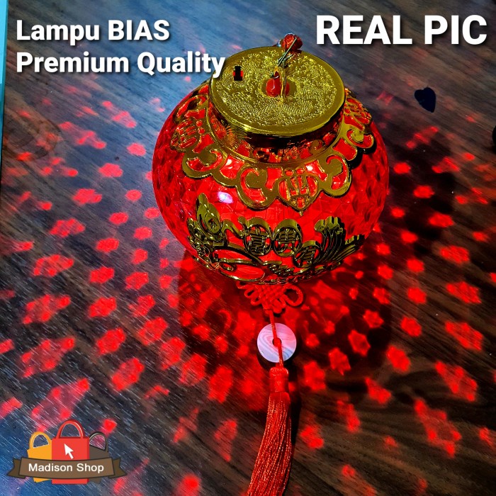 Helnan_Store Lampion Led Fu Ikan Lampu Bias Lampion Lampu Disko Lampion Lampu Led