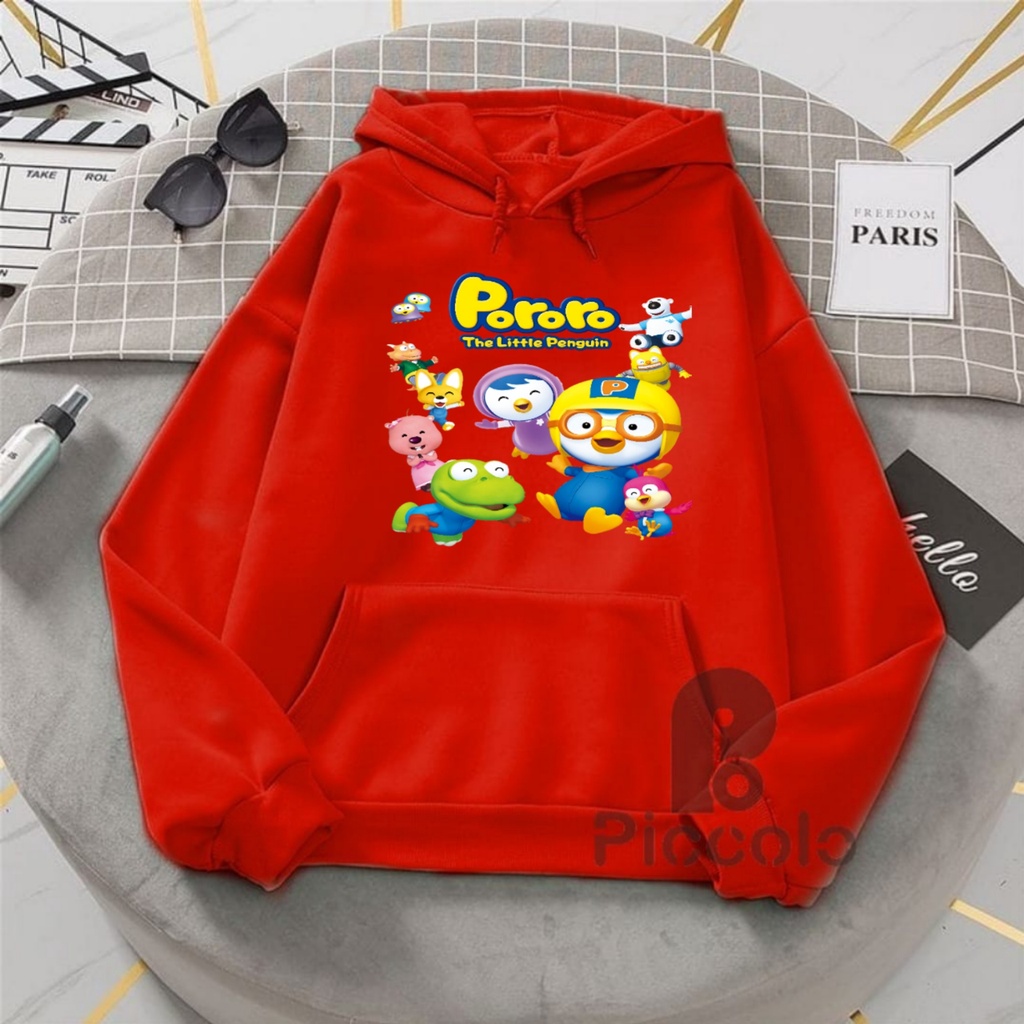 HOODIE ANAK PORORO BAHAN PREMIUM