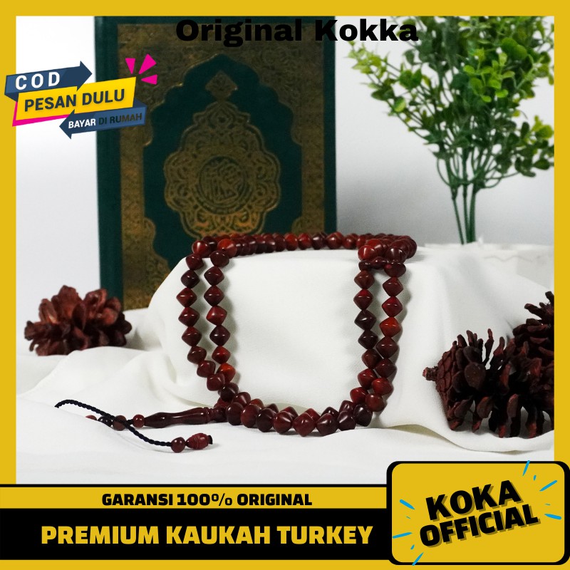 COD Tasbeh Kaukah Wajik 99 Butir Tasbih Kayu Kaoka Kaokah Koka Kauka Asli By Kokka Official