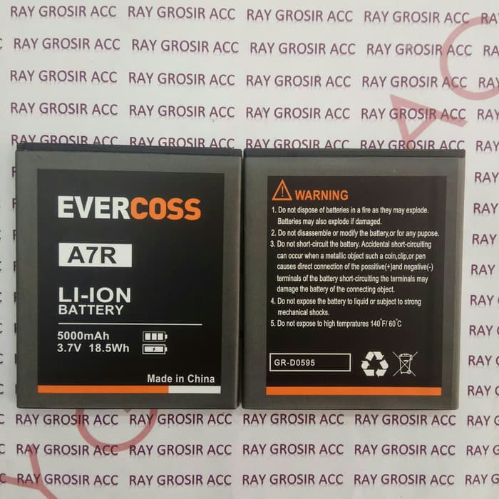 Baterai Original Double Power Evercoss A7R