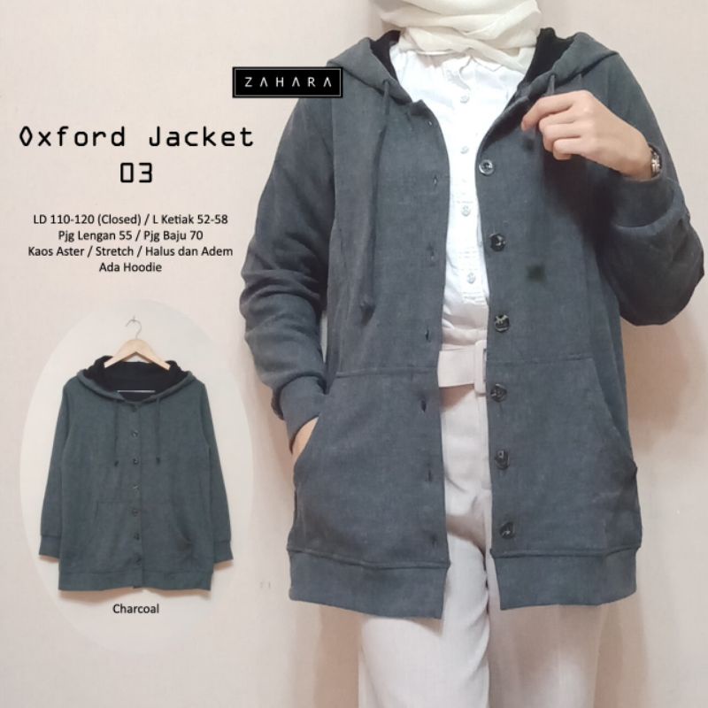 oxford jacket hoodie by zahara