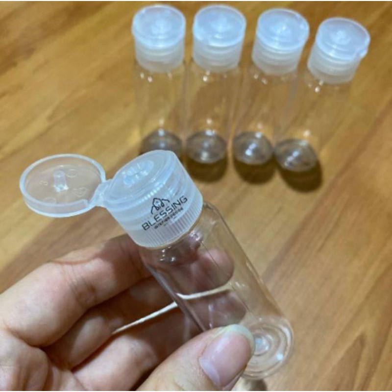 BOTOL PLASTIK FLIPTOP 30ml TERMURAH