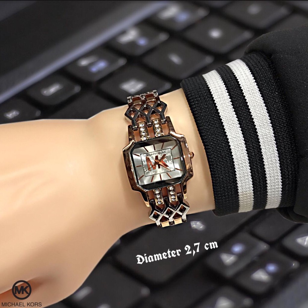 NEW JAM TANGAN WANITA / JAM TANGAN CEWEK / JAM TANGAN MURAH / JAM MK STANLESS FASHION CANTIK COD