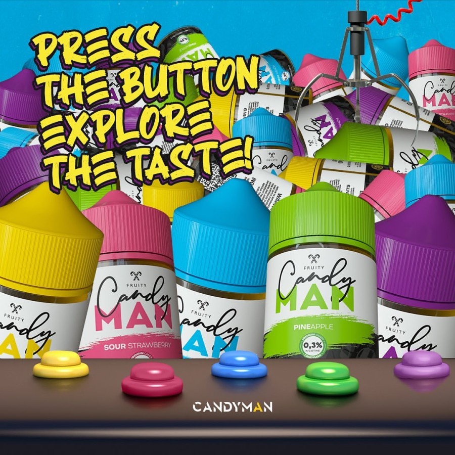 Candyman Fruity Candy Series 60ML by FVS x TNT