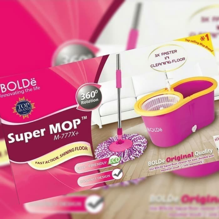 [COD] BOLDE ALAT PEL LANTAI CLEANING FLOOR - SUPER MOP