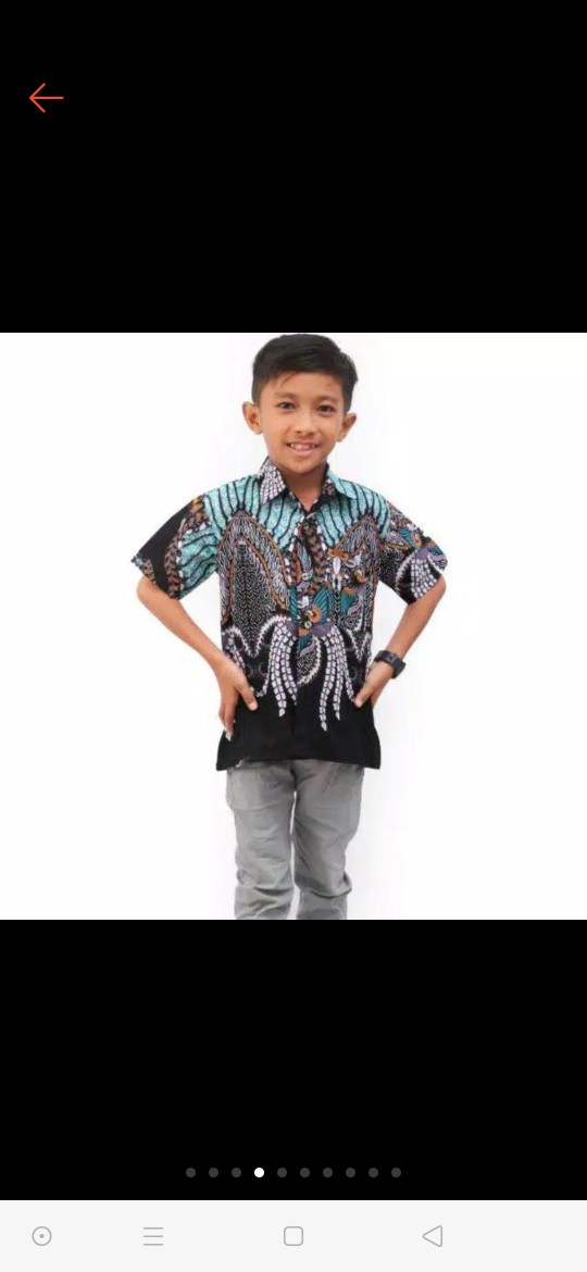 Kemeja Batik Pria Lengan Panjang Motif Terbaru Buar Seragam Kerja Kondangan Harian Sarimbit Dll