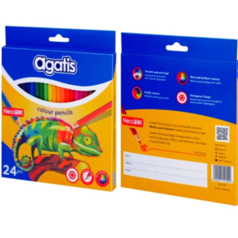 

Pensil Warna Agatis 24 Warna