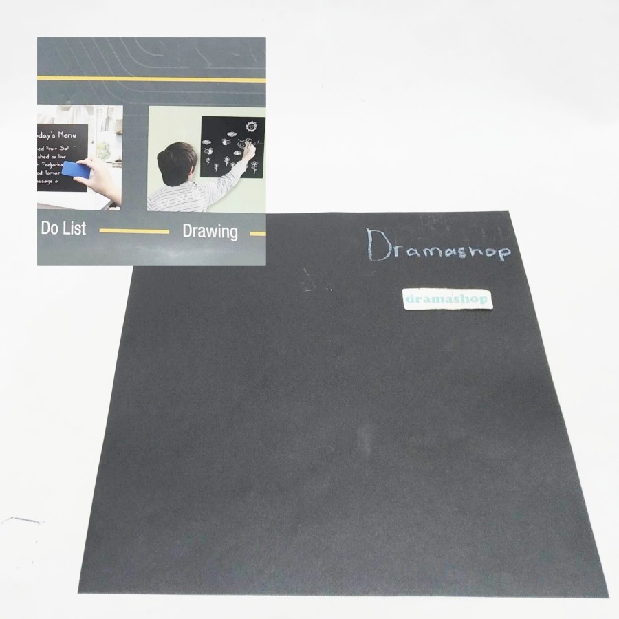 stiker sticker label tempel toples jar papan tulis hitam kapur blackboard