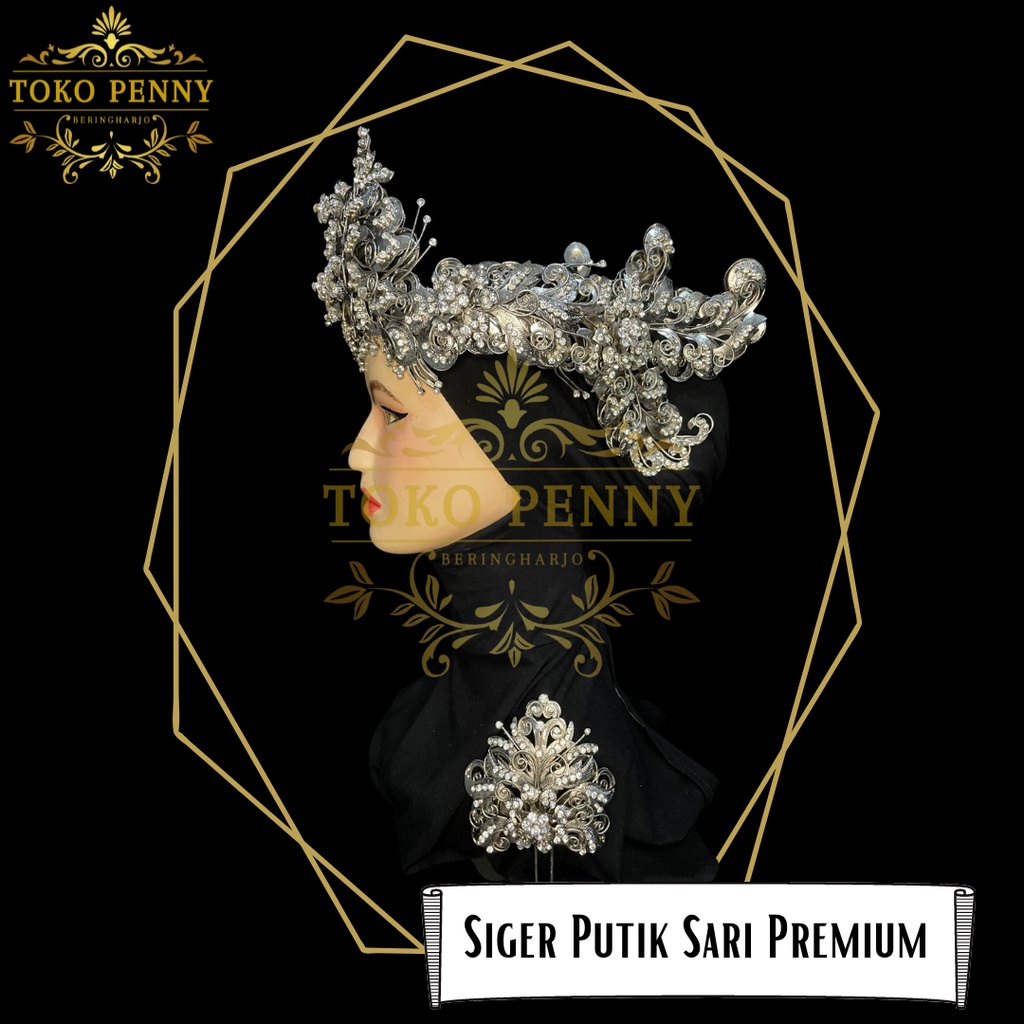 Siger Putik Sari Premium silver ,nikel