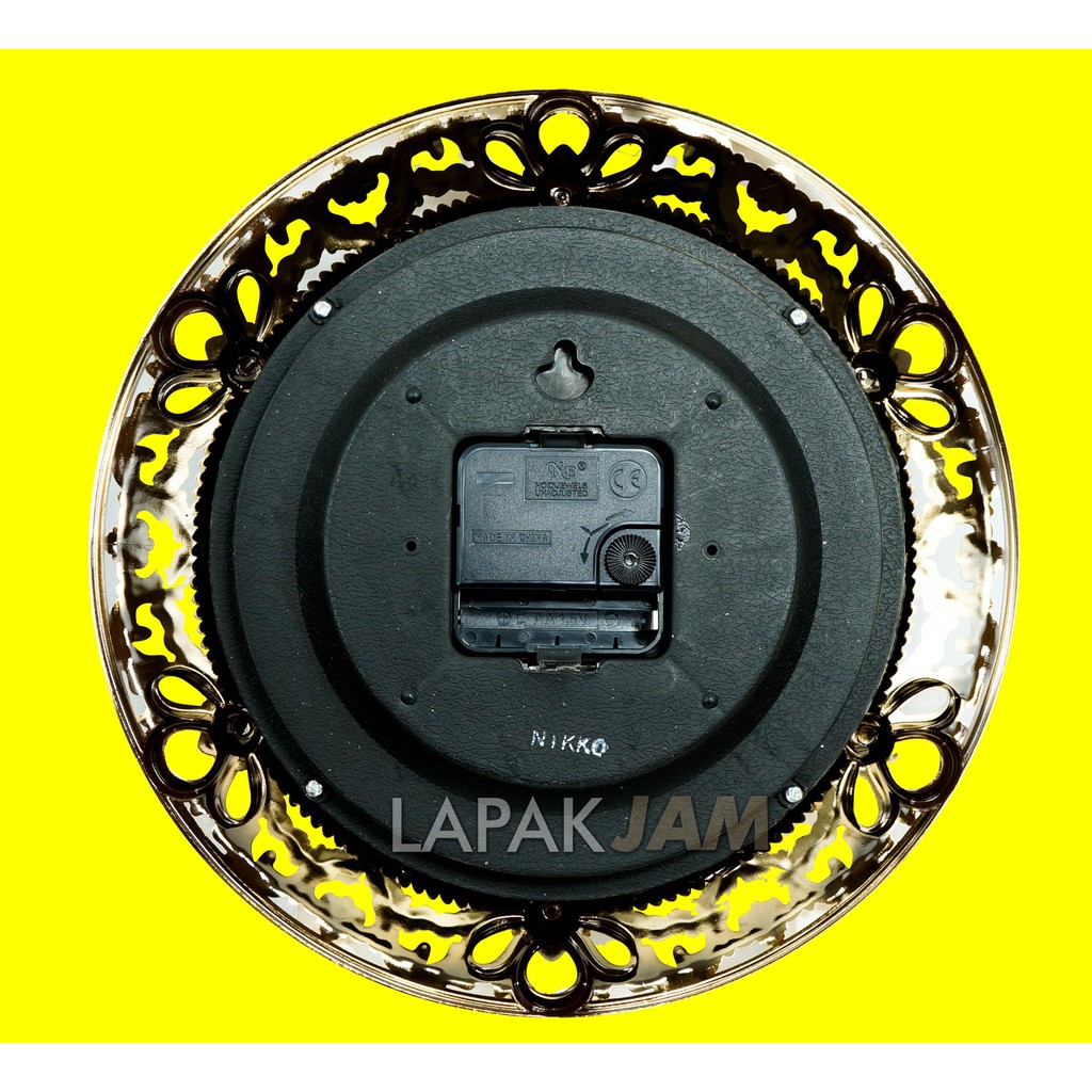 Jam Dinding Kaligrafi Murah Unik Dekorasi Rumah Nikko NK-8693A