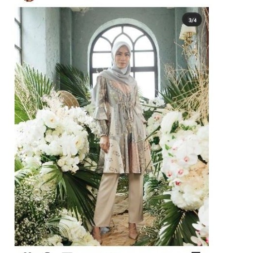preloved Rafflesia tunik wearing klamby