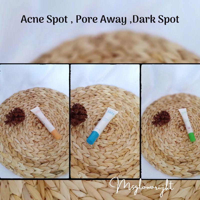 MS GLOW ACNE SPOT/ MS GLOW DARK SPOT/ MS GLOW PORE AWAY