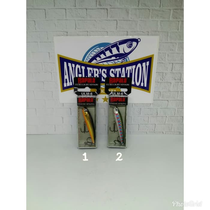 Termurah RAPALA Ultra Light Minnow ULM-6