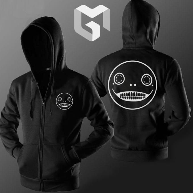 Jaket Hoodie Sweater Nier Automata Sweatshirt Zipper