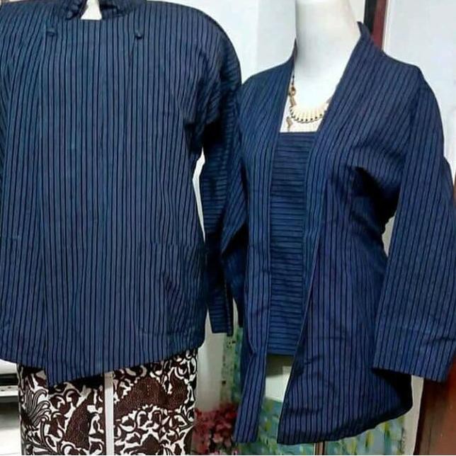kebaya wanita [TERJAMIN] baju adat jawa surjan dan kebaya lurik alusan model peranakan CFD1