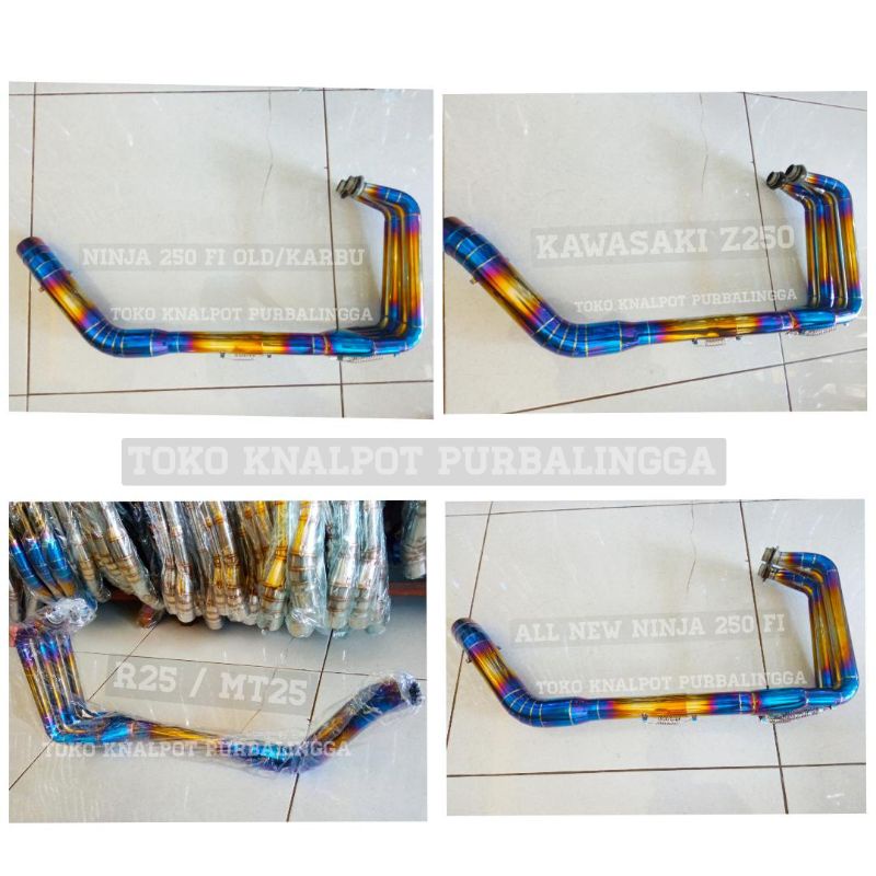 header leheran 4 Cylinder Ninja 250 fi old Ninja karbu kawasaki z250 R25 Mt25 CBR 250RR CBR250 CBR25