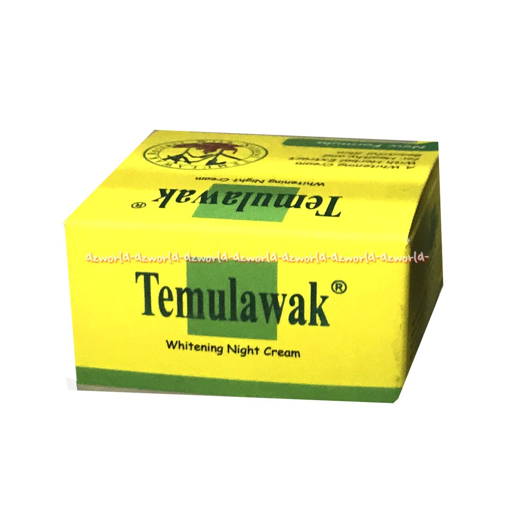 Temulawak Whitening Day Cream Krim Wajah 9gr Cream Siang Krim Temulawak