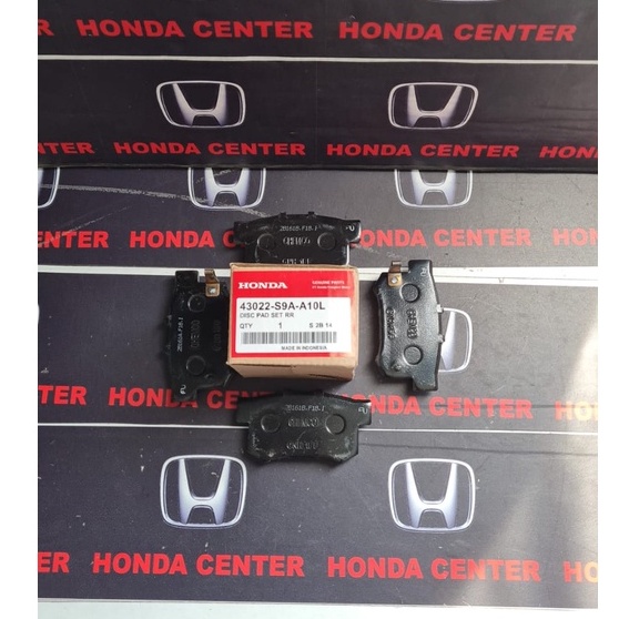 kampas rem brake pad belakang honda crv 2002 2003 2004 2005 2006 2007 2008 2009 2010 2011 2012 2013 2014 2015 2016 2017