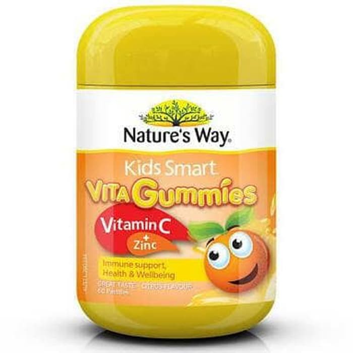 Nature's Way Kids Smart Gummies Vitamin C + Zinc 60pastiles