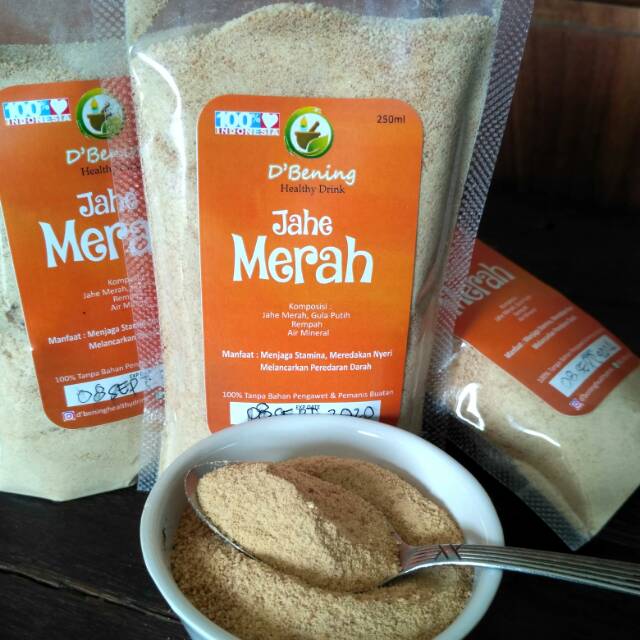 

Jahe Merah Bubuk
