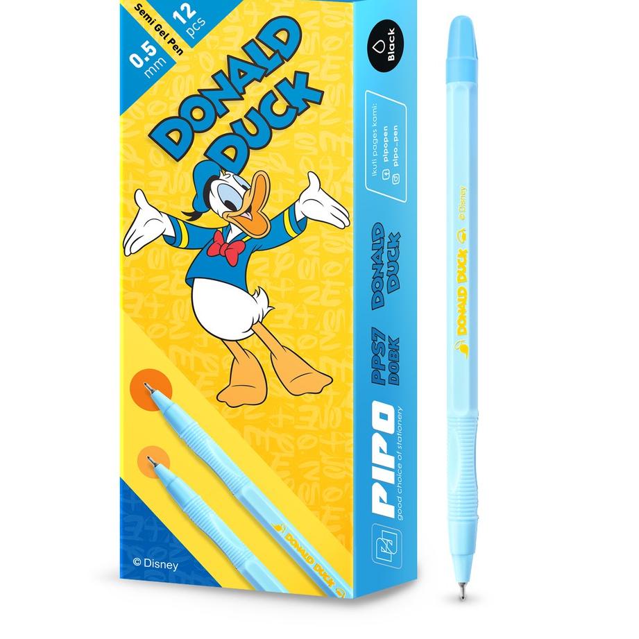 

Special PPS7 DONALD Pipo pps7 Donald Duck Disney License Pen Hitam 12pcs .,