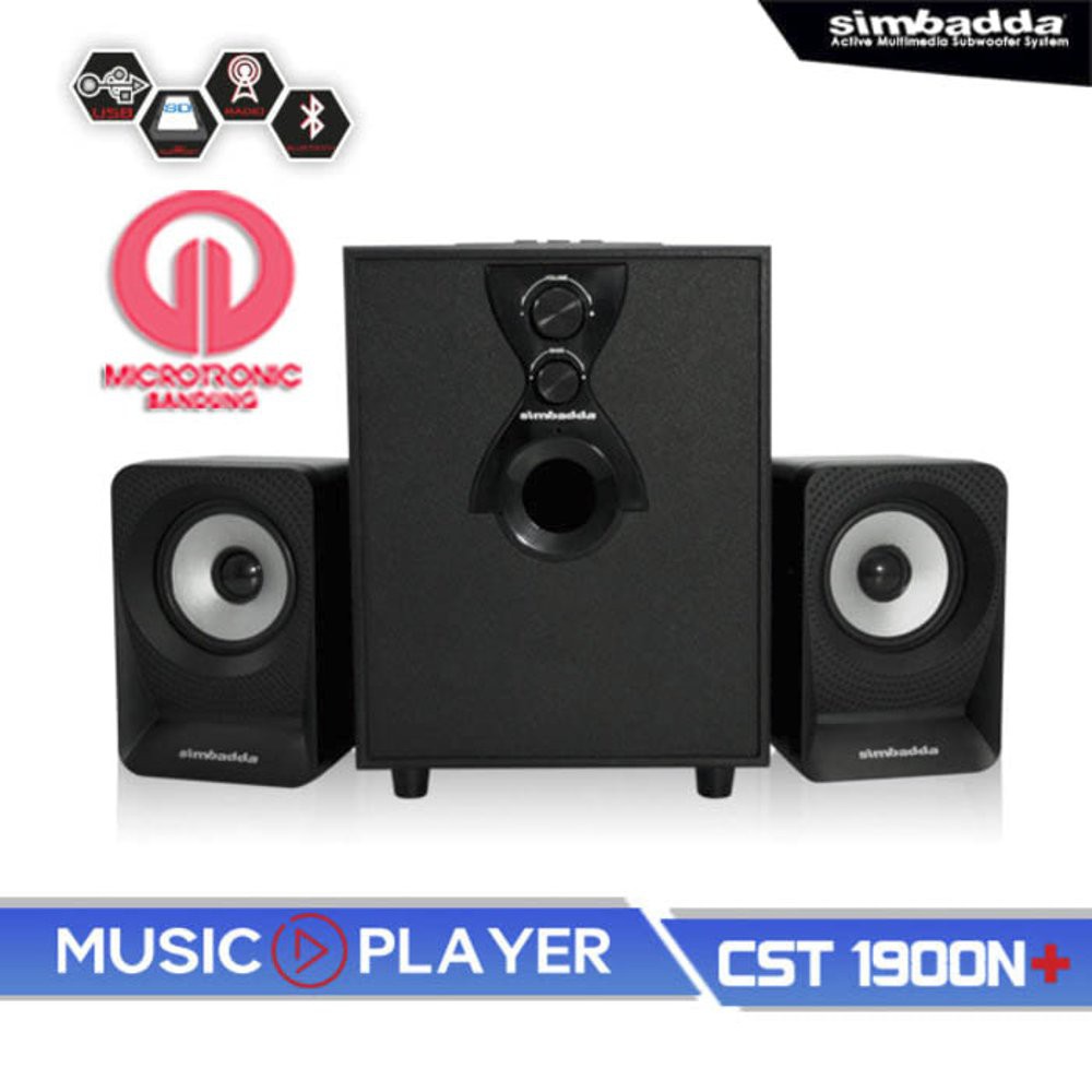 SIMBADDA CST1900 N PLUS ACTIVE SPEAKER  SUBWOOFER  Diskon