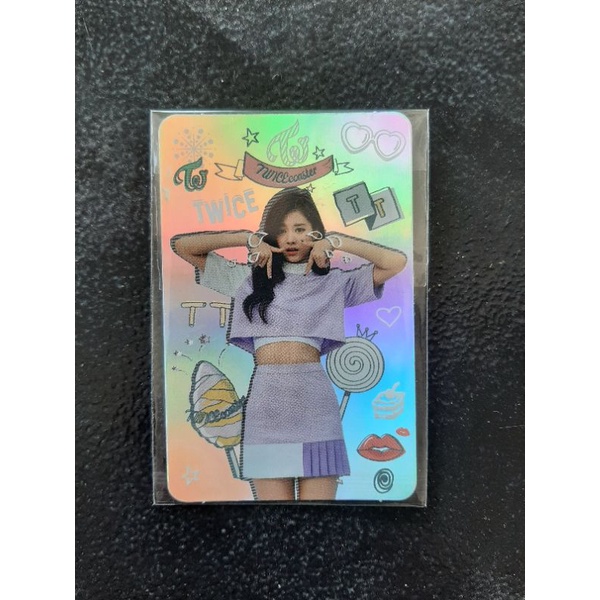 PHOTOCARD TZUYU TWICE HOLO TT OFFICIAL