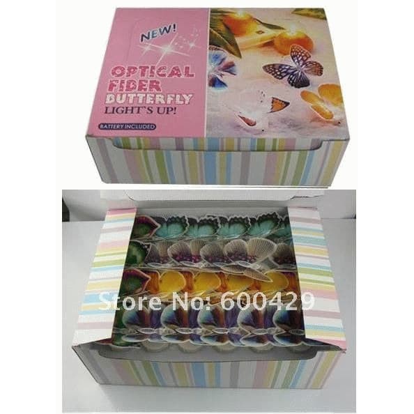 Lampu Kupu - Kupu Buterfly Lamp LED Lampu Tidur Souvenir Kado Grosir