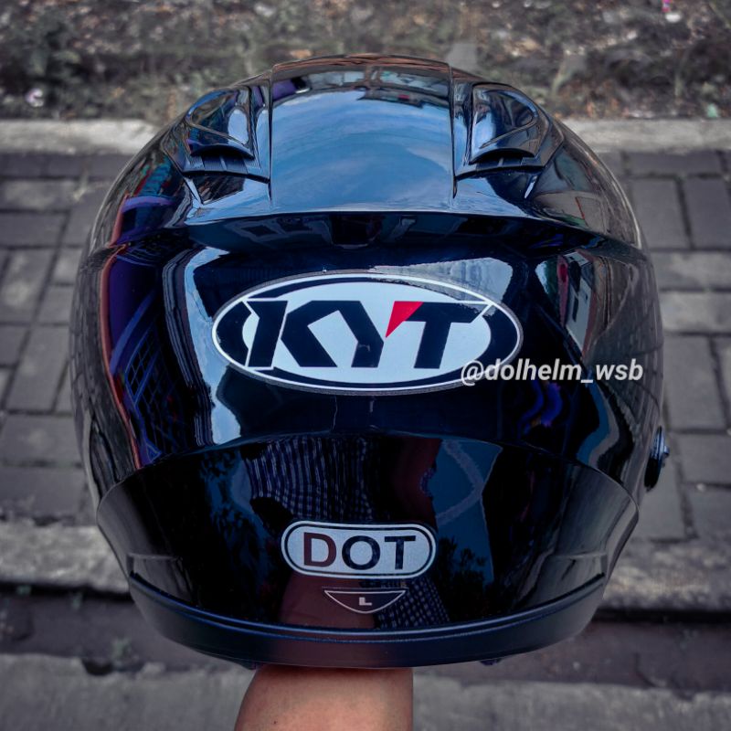 KYT KYOTO BLACK GLOSSY