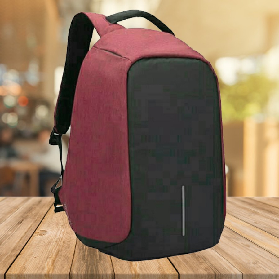 Tas anti maling/&quot;READY STOCK&quot; Diskon Tas Ransel Sekolah Bahan Anti Maling dengan Tempat Laptop