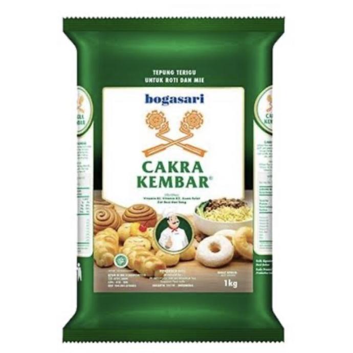 

Tepung roti cakra kembar 1kg terigu protein tinggi cakra bakernbar99 Buru Order