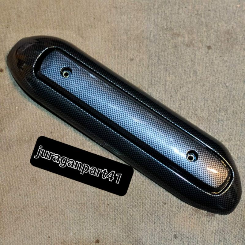 tameng knalpot tameng kenalpot karbon carbon yamaha mio sporty mio smile mio old mio lama original t