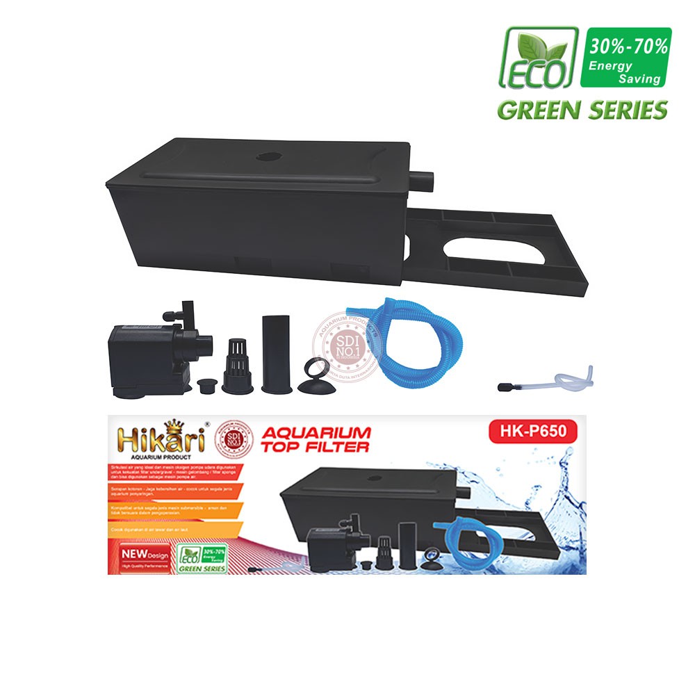 hikari hk-p650 hk p650 p 650 top box filter atas aquarium aquascape