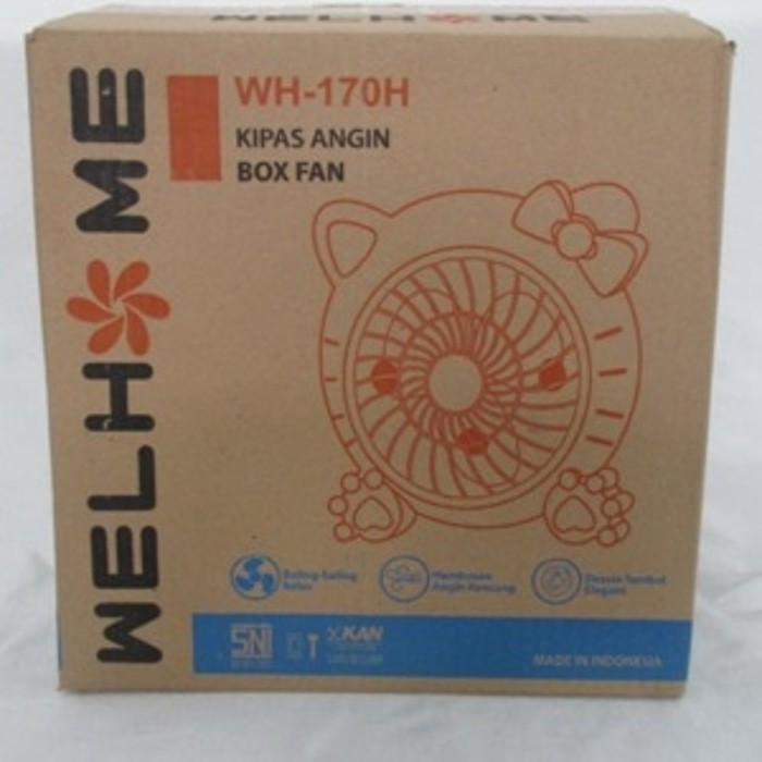 WH 170H Kipas Angin/Box Fan KITTY WELHOME