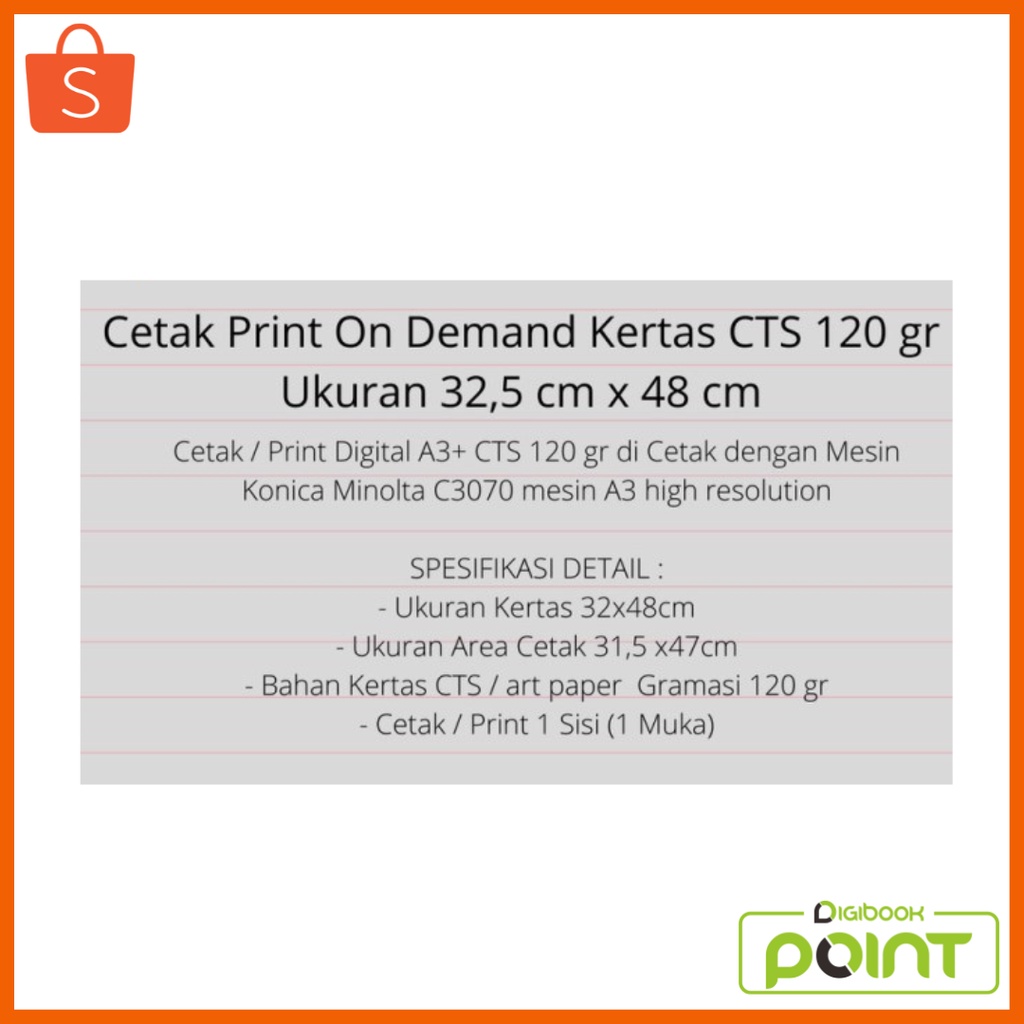 

Cetak Print On Demand Kertas CTS 120 gr Ukuran 32,5 cm x 48 cm (PROMO)