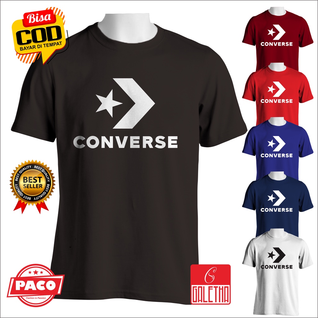 Harga kaos converse outlet original