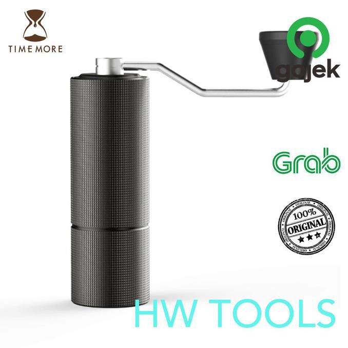 GRINDER KOPI TIMEMORE COFFEE GRINDER CHESTNUT SLIM C1 VERSI 2 / C2 - Putih