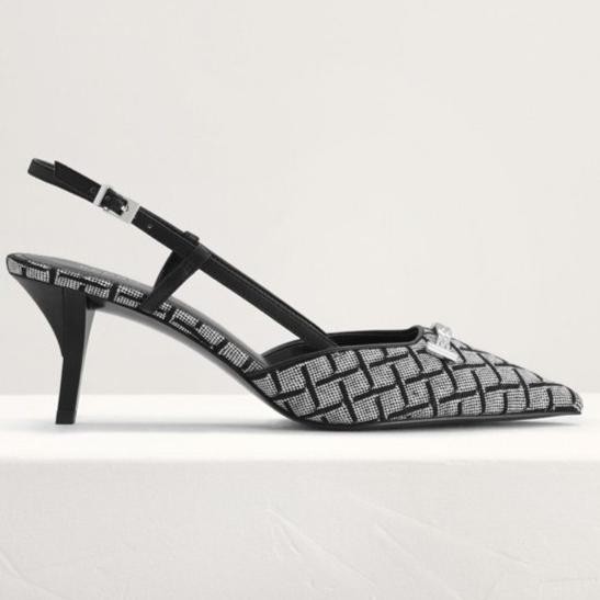 Sepatu Shoe Pedro Heels Wanita Branded Original Authentic H66 - Black, 35 Conakryolshop