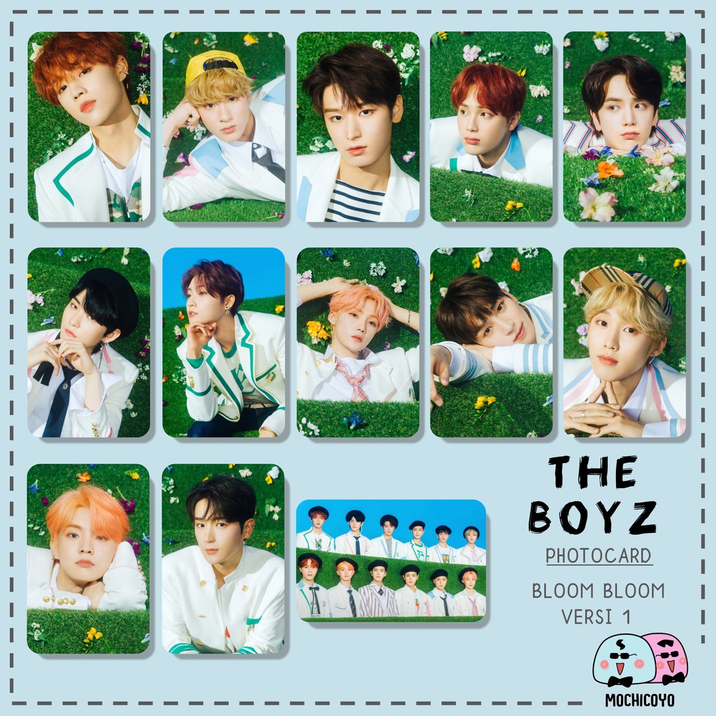 Unofficial Photocard The Boyz Bloom Bloom Shopee Indonesia