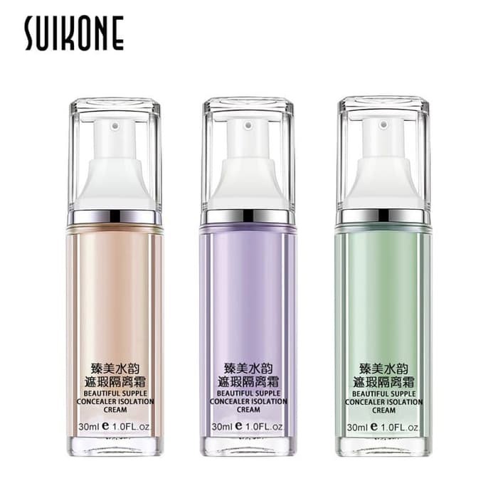 [ORI] SUIKONE Beautiful Supple Concealer Isolation Cream - Light Green